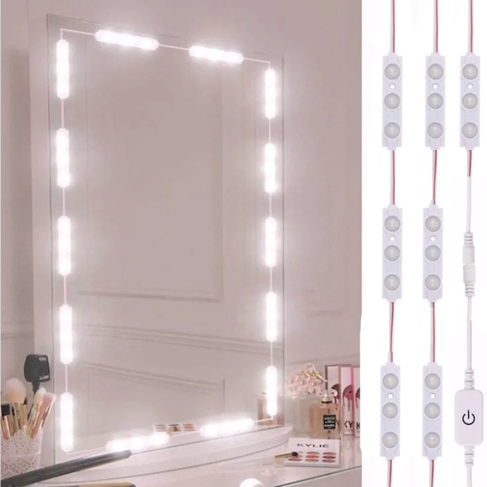 Glam Hollywood Style Vanity Mirror Lights LED